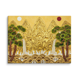 The Center of Being - Energy Art by Yesang Lee - Unframed Canvas Print