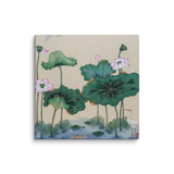 Where Stillness Abides - Energy Art by Yesang Lee - Unframed Canvas Print