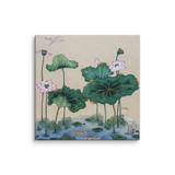 Where Stillness Abides - Energy Art by Yesang Lee - Unframed Canvas Print