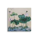 Where Stillness Abides - Energy Art by Yesang Lee - Unframed Canvas Print