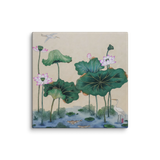 Where Stillness Abides - Energy Art by Yesang Lee - Unframed Canvas Print