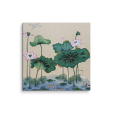 Where Stillness Abides - Energy Art by Yesang Lee - Unframed Canvas Print