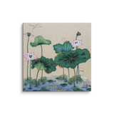 Where Stillness Abides - Energy Art by Yesang Lee - Unframed Canvas Print