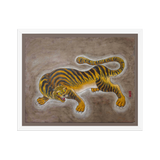 Awakening Inner Strength - Energy Art by Yesang Lee - Framed Paper Print