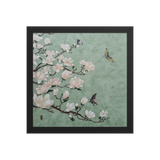 Radiant Being - Energy Art by Yesang Lee - Framed Paper Print