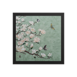 Radiant Being - Energy Art by Yesang Lee - Framed Paper Print