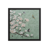Radiant Being - Energy Art by Yesang Lee - Framed Paper Print
