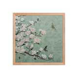 Radiant Being - Energy Art by Yesang Lee - Framed Paper Print