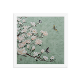 Radiant Being - Energy Art by Yesang Lee - Framed Paper Print