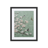 Radiant Being - Energy Art by Yesang Lee - Framed Paper Print with Mat