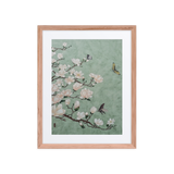 Radiant Being - Energy Art by Yesang Lee - Framed Paper Print with Mat