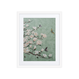 Radiant Being - Energy Art by Yesang Lee - Framed Paper Print with Mat