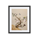 The Connection of the Center - Energy Art by Yesang Lee - Framed Paper Print with Mat
