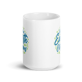 WE'RE EARTH CITIZENS White Glossy Ceramic Mug