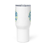 We're Earth Citizens | Travel Mug with a Handle