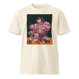BLESSINGS UPON BLESSINGS  #7 Unisex Premium Cotton T-shirt Energy Art by Meekyung Shin - Light