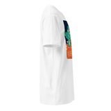ON WHAT HAS BEEN LOST Unisex Premium Cotton T-shirt Energy Art by Meekyung Shin - Light