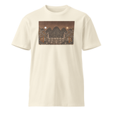 WHERE NIGHT AND DAY COEXIST Unisex Premium Cotton T-shirt Energy Art by Meekyung Shin - Light
