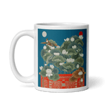 MAGIC IN A DREAM - White Glossy Ceramic Mug - Energy Art by Meekyung Shin