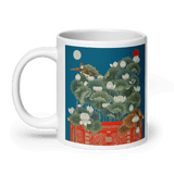 MAGIC IN A DREAM - White Glossy Ceramic Mug - Energy Art by Meekyung Shin