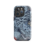 The Tiger Heralds Good Fortune - Energy Art by Meekyung Shin - Tough Case for iPhone®
