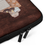 After Everyone Falls Asleep Laptop Sleeve by Meekyung Shin