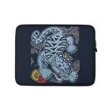 The Tiger Heralds Good Fortune Laptop Sleeve by Meekyung Shin
