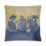 Blessings Upon Blessings 2504 Throw Pillow by Meekyung Shin