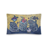 Blessings Upon Blessings 2504 Throw Pillow by Meekyung Shin