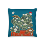 Magic in a Dream Throw Pillow by Meekyung Shin