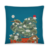 Magic in a Dream Throw Pillow by Meekyung Shin