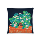 On What Has Been Lost Throw Pillow by Meekyung Shin