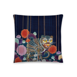 The Cycle of Life Throw Pillow by Meekyung Shin