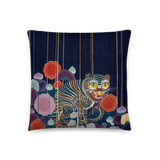 The Cycle of Life Throw Pillow by Meekyung Shin