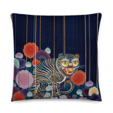 The Cycle of Life Throw Pillow by Meekyung Shin