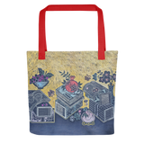 Blessings Upon Blessings 2504 Tote Bag Energy Art by Meekyung Shin