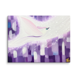 Bird of the Soul  #8 - Energy Art by Jisu Han - Unframed Canvas Print