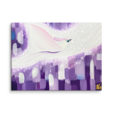 Bird of the Soul  #8 - Energy Art by Jisu Han - Unframed Canvas Print