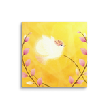 Bird of the Soul  #27 - Energy Art by Jisu Han - Unframed Canvas Print