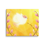 Bird of the Soul  #27 - Energy Art by Jisu Han - Unframed Canvas Print