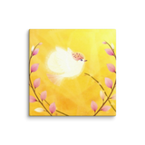 Bird of the Soul  #27 - Energy Art by Jisu Han - Unframed Canvas Print