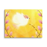 Bird of the Soul  #27 - Energy Art by Jisu Han - Unframed Canvas Print