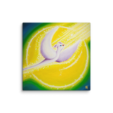 Bird of the Soul  #28 - Energy Art by Jisu Han - Unframed Canvas Print