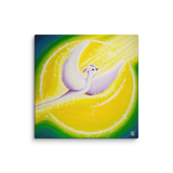 Bird of the Soul  #28 - Energy Art by Jisu Han - Unframed Canvas Print