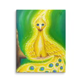 Bird of the Soul  #30 - Energy Art by Jisu Han - Unframed Canvas Print