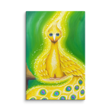 Bird of the Soul  #30 - Energy Art by Jisu Han - Unframed Canvas Print