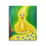 Bird of the Soul  #30 - Energy Art by Jisu Han - Unframed Canvas Print