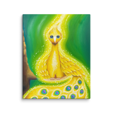 Bird of the Soul  #30 - Energy Art by Jisu Han - Unframed Canvas Print