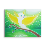 Bird of the Soul #11 - Energy Art by Jisu Han - Unframed Canvas Print