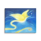 Bird of the Soul #12 - Energy Art by Jisu Han - Unframed Canvas Print